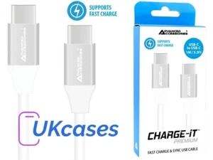 Advanced Accessories 1M USB - C to USB - C Premium Charging Cable, Charge & Sync - Zdjęcie 1 z 1