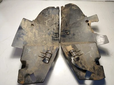 Honda TRX250 2001 Recon guardabarros interior delantero carenado protector contra salpicaduras izquierda y derecha Foto 1 de 4