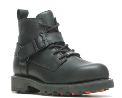 Harley-Davidson Men's 5.25-Inch Bullard Waterproof Black Motorcycle Boots D50000 - Image 1 of 4
