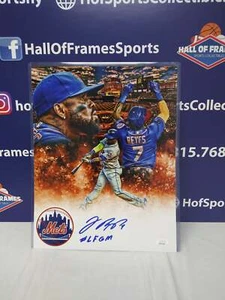 JOSE REYES SIGNED METS 11X14 INSC. #LFGM - JSA COA - Picture 1 of 1
