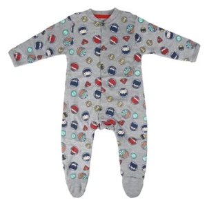 Superman Newborn Schnizler Einteiler Kuscheliger Strampler - Bild 1 von 15