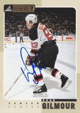 Doug Gilmour 97/98 Autograph Beehive New Jersey Devils 5x7 Card