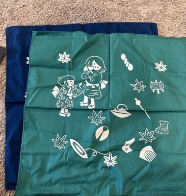 Bandana japonesa con estampado gráfico 100 % algodón 19”x 19” Japón bufanda pañuelo servilleta Foto 1 de 4