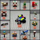 LEGO® Möbel Weihnachtsstand Kuchen Zubehör Spielzeug - Auswahl
