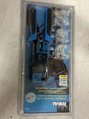 Ideal TeleMaster RJ-11 & RJ-45 Modular Plug Termination Crimp Tool - Image 1 of 4