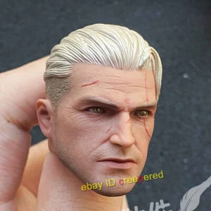 MTTOYS  Geralt Head Sculpt  the calm  F 12" 1/6 Action Figures Toys MT006 - Picture 1 of 4