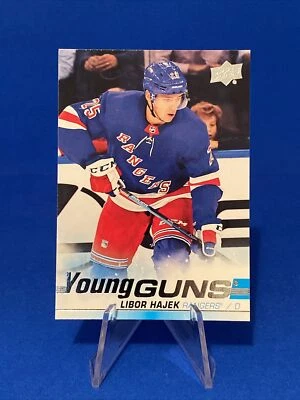 2019-20 Upper Deck Libor Hajek Young Guns Rookie Card RC New York Rangers - Image 1 of 2