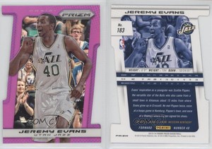 2013-14 Panini Prizm Purple Prizm Die-Cut /49 Jeremy Evans #183