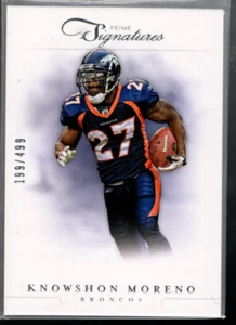 B2047- 2012 Prime Signatures #61 Knowshon Moreno / 499 - Nm-Mt - Bild 1 von 2