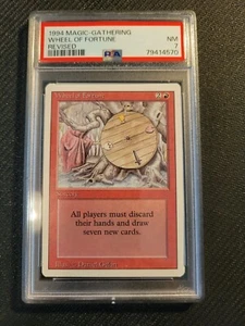 MTG Wheel of Fortune Revised Edition PSA 7 NM - Picture 1 of 2