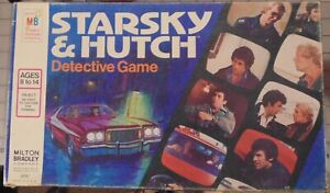 1977 STARSKY AND HUTCH Milton Bradley Board Game COMPLETE Vintage 70s Retro