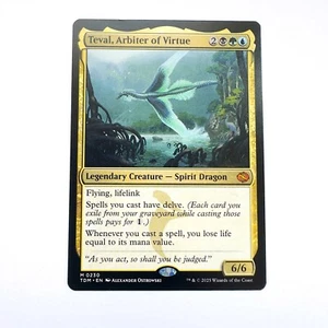 Teval, Arbiter of Virtue 230 - MTG - Tarkir: Dragonstorm - NM - Picture 1 of 2