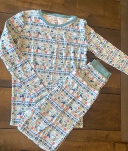 Summersalt Youth Christmas Pajama Set Animals Size 14 - Picture 1 of 4