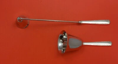 Juego de 2 piezas de plata esterlina Camellia de Gorham HH con acero inoxidable personalizado Foto 1 de 4