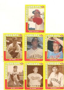 11 CARD LOT BASEBALL 1990 SWELL PHIL. CHEWING GUM CORP. BASE AND STARS