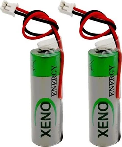 (2Pcs) 3.6V 2400mAh XL-060F AA Primary Lithium Battery with White Plug - Picture 1 of 5