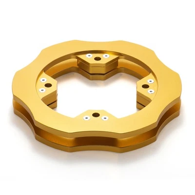 Protector de piñón doble de aluminio para Suzuki Quadsport Z400 LTZ400 Quadracer LT-R 450 Foto 1 de 4