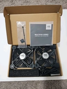 AC Infinity MULTIFAN S7, 120mm USB Cooling Fans (2 Fans) New Never Used - Photo 1/1