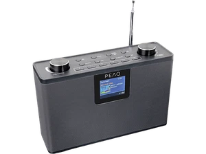 PEAQ PDR 190 DAB+ Radio DAB+/FM FM DAB+ Schwarz - Bild 1 von 1