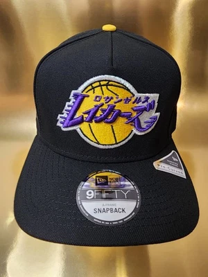 Los Angeles Lakers NBA New Era Katakana 17 X Champions 9Fiifty Snapback Hat  - Image 1 of 4