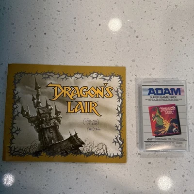 DRAGON'S LAIR Adam Super Game Pack ColecoVision With Manual - Image 1 of 3