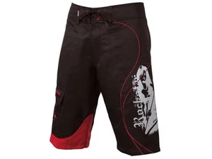 Jobe Boardshorts Rockstar Men's Shorts Red Black - Picture 1 of 3