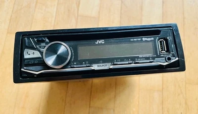 JVC KD-R871BT   Autoradio.  CD WMA MP3 WAV AAC Bluetooth AUX USB + Rahmen + ISO - Bild 1 von 4
