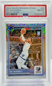 GG Jackson II PSA Graded 8 NM-MT Disco Prizm Rookie Card Collectible Basketball - Bild 1 von 2