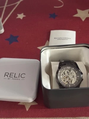 Reloj Hombre Relic Gris Claro Metal ZR11853 Leer Descripción Foto 1 de 2