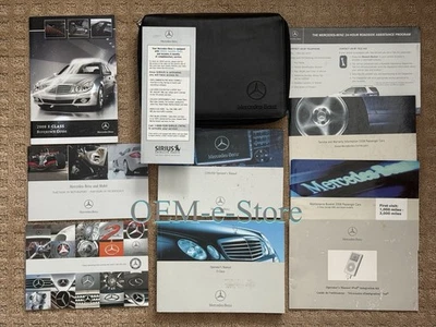 Mercedes E320 E350 E550 E63 2008 manual del propietario + juego de libros de operador de navegación Foto 1 de 4