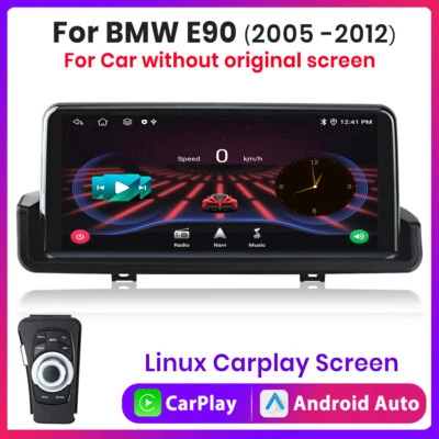 For BMW 3 Series E90 E91 E92 E93 2005-2012 10.25" Car Stereo GPS NAVI Carplay BT - Image 1 of 4
