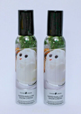 Goose Creek Marshmallow Snow Cream Concentrated Room Spray Set of 2