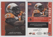 2016 Upper Deck CFL All-Stars High Gloss /10 Jovan Olafioye #149