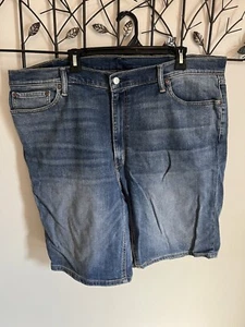Levi’s 541 Blue Denim Shorts - No Stretch - Mens Size 42”x10” - Bild 1 von 11