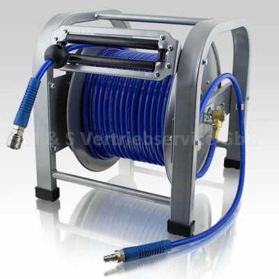 Druckluftschlauchtrommel Druckluft Schlauch 30m Aufroller Automatik BITUXX - Bild 1 von 4