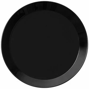 TEEMA BLACK by Arabia Bread & Butter Plate 5 5/8" NEW Kaj Franck Finland - Picture 1 of 4