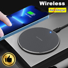 UK Wireless Charger Quick Charging Pad Station for iPhone 14 13 Samsung S23 S21