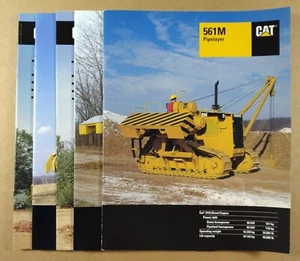 Caterpillar CAT Pipelayer 5 BROCHURE LOT 561M 572R 578 583R 589 - Picture 1 of 6