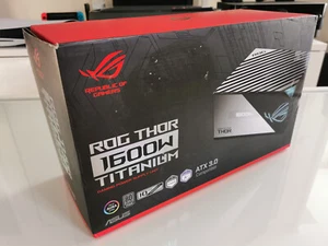 Asus ROG THOR 1600T Gaming 1600W 80+ Titanium Certified Fully Modular ATX PSU - Picture 1 of 18
