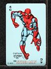 1967 Kool Pops Game Cards Captain Action as The Spider-Man #4C 0df7