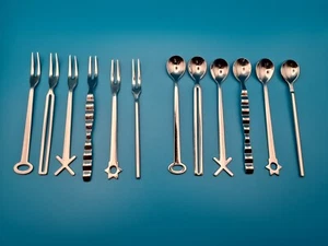 Sambonet 6 Cucchiaini, 6 Forchettine Designed For You - Foto 1 di 5