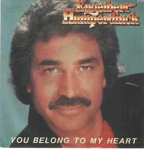 ENGELBERT HUMPERDINCK 7"PS Spain 1985 You belong to my heart PROMO - Picture 1 of 1