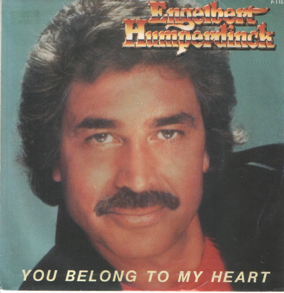 ENGELBERT HUMPERDINCK 7"PS Spain 1985 You belong to my heart PROMO - Image 1 of 1
