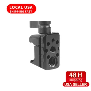 Abrazadera de liberación rápida Abrazadera estándar OTAN con orificios de montaje de 1/4 3/8 para monitor - Imagen 1 de 9
