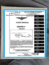 Bell UH1H UH-1H helicopter  Operating flight manual manual printed & binder
