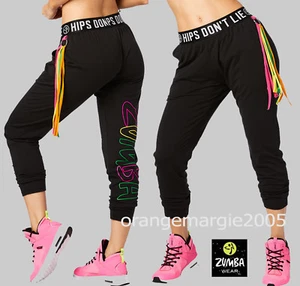 PANTALONES DE BAILE ZUMBA Harén Hip Hop Capri Fiesta Borla DESMAYOS Caderas No Mienten L,XL,XXL - Imagen 1 de 1