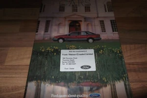 1985 FORD SALES BROCHURE 125 PAGES +COLOUR CHART `125 PAGES - Picture 1 of 5