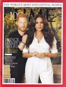 TIME - Time Magazine: Prince Harry and Meghan (Sep 27 / Oct 4, 2021) - Picture 1 of 1
