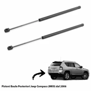 2 MOLLE A GAS PISTONI PISTONCINI PORTELONE BAGAGLI JEEP COMPASS (MK49) 2006 - Imagen 1 de 1