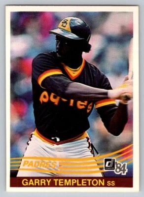 1984 Donruss - #185 Garry Templeton - Image 1 of 2